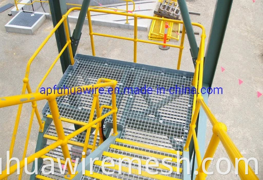 Galv caldo pesante. Grating in acciaio progettato dal cliente